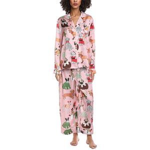 Karen Mabon Womens 2Pc Pajama Set